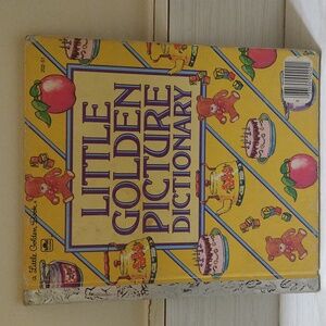 Vintage 1981 Little Golden Picture Dictionary Children's Book